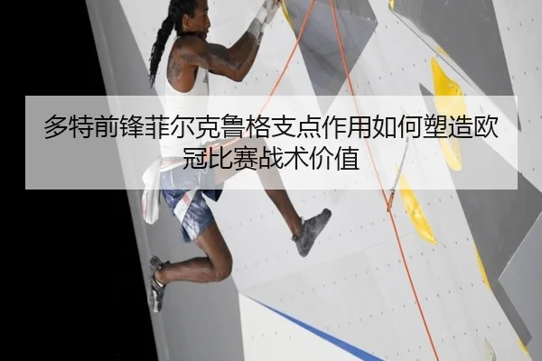多特前锋菲尔克鲁格支点作用如何塑造欧冠比赛战术价值